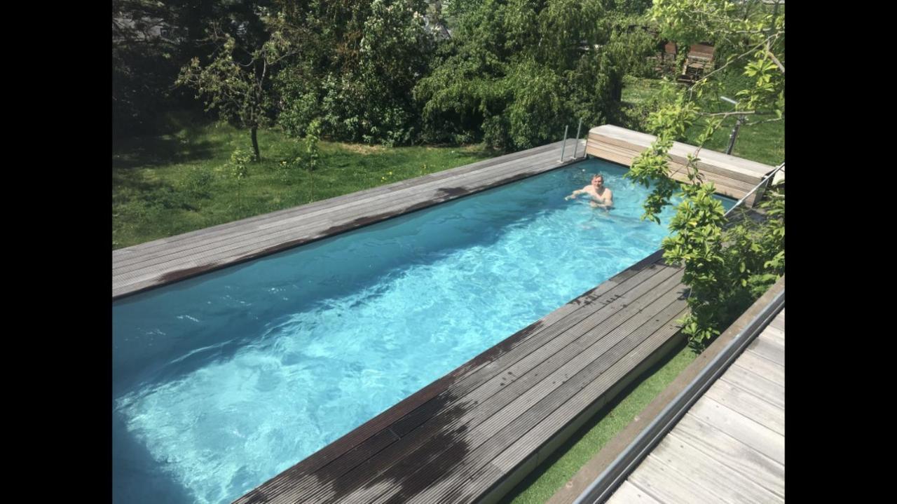Ferienwohnung Apartment Doppelzimmer In Der Villa Naturpark Rheinblick, Ruhig, Aussicht, Pool Coblenza Exterior foto