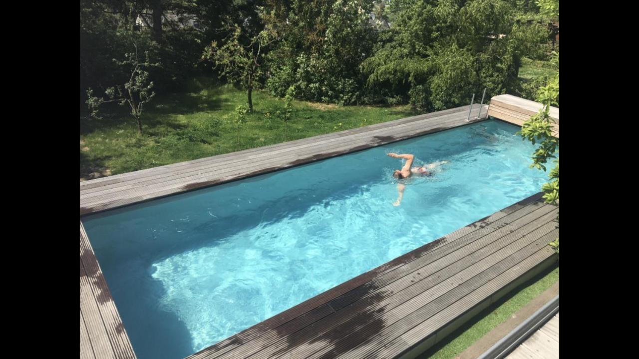 Ferienwohnung Apartment Doppelzimmer In Der Villa Naturpark Rheinblick, Ruhig, Aussicht, Pool Coblenza Exterior foto